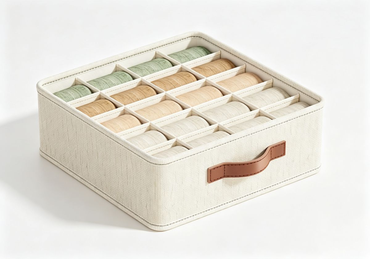 Tianshan Cotton & Linen Drawer Organizer