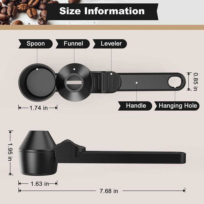 MCOIKY® Portable Coffee Scoop & Funnel